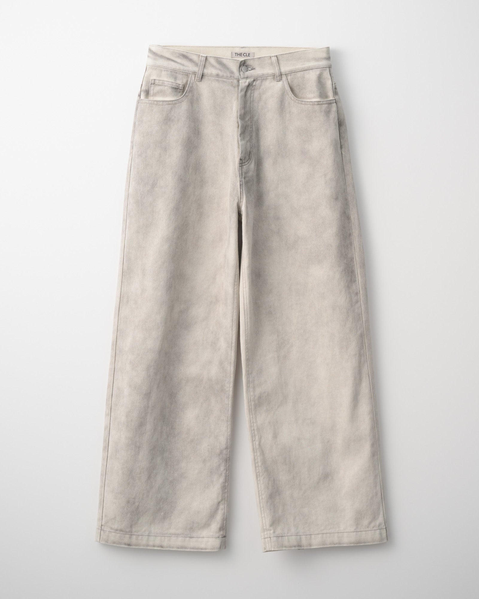 パンツ THE CLE / CORE STRAIGHT DENIM / WHITE CORE STRAIGHT DENIM / WHITE – THE CLE