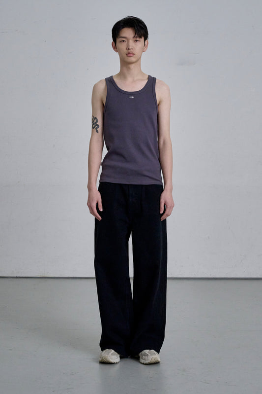 SIGNATURE LOGO TANK TOP / GRAY