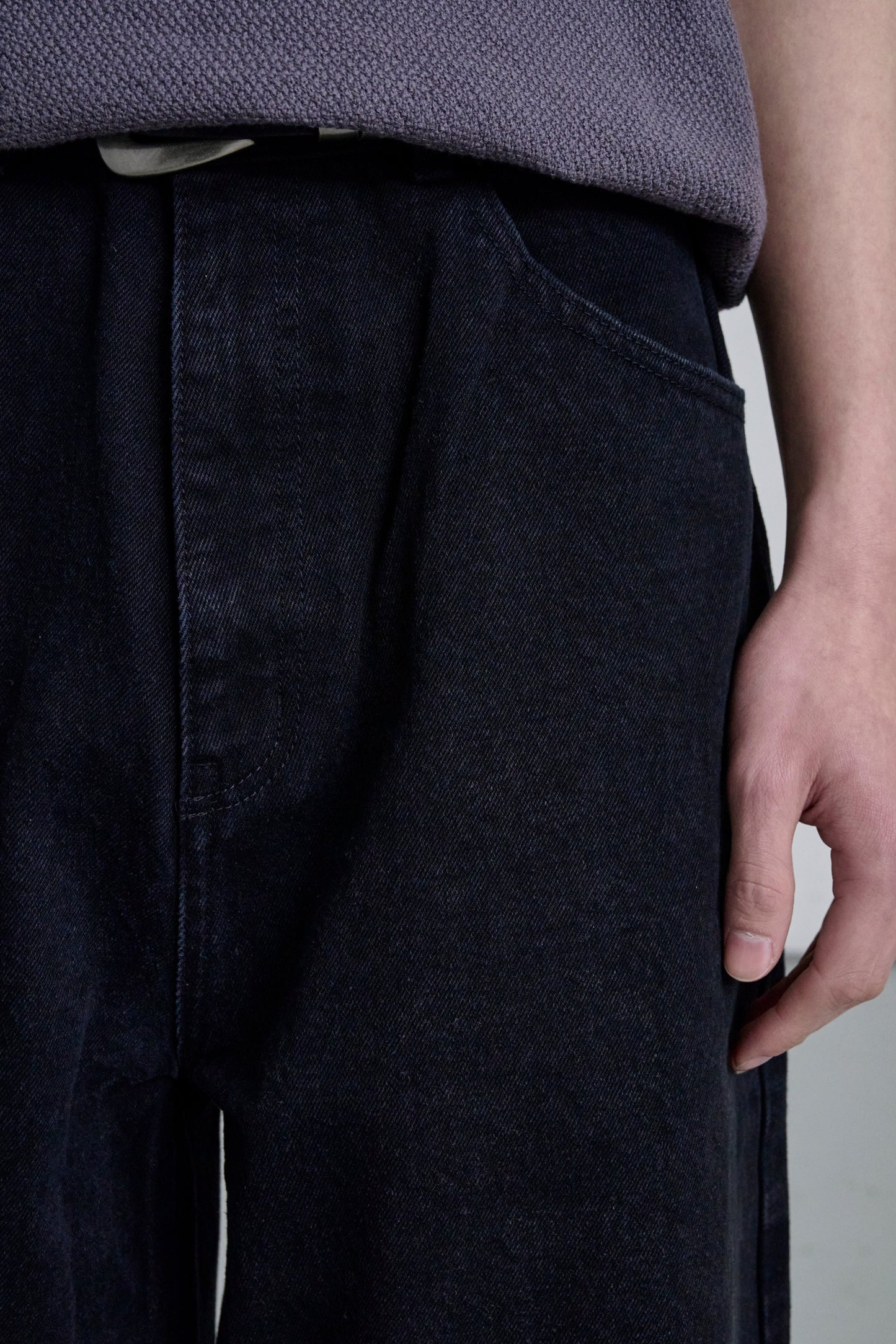 FLOW DENIM / BLACK