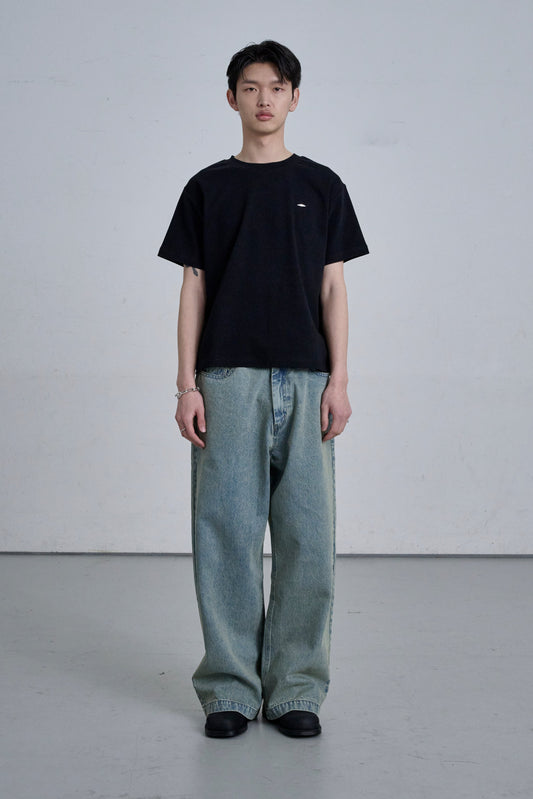 TIGHT T-SHIRTS / BLACK