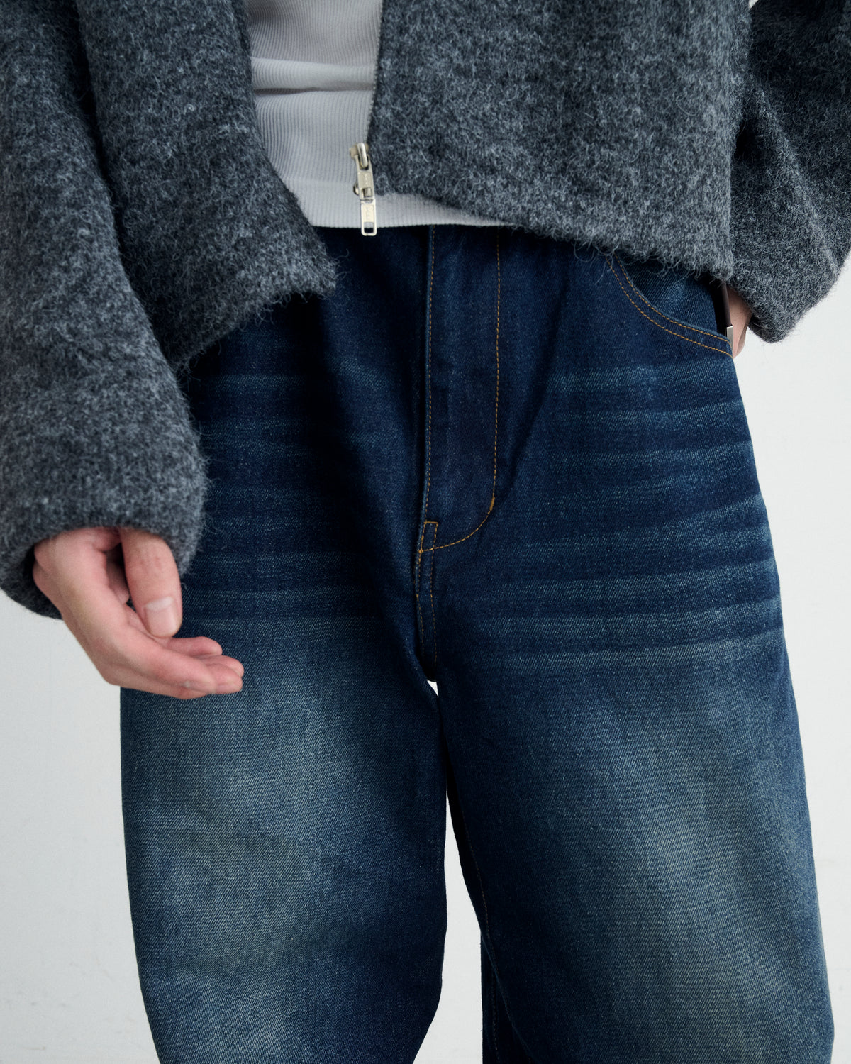 BARREL DENIM / INDIGO