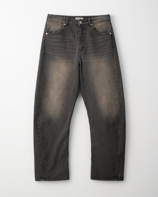 BARREL DENIM / BLACK