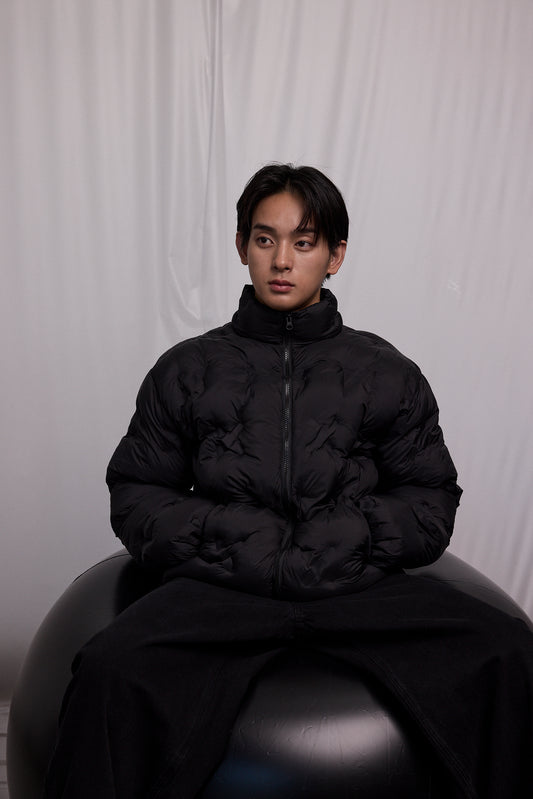 CLOUD DOWN × BOX BAG SET / BLACK