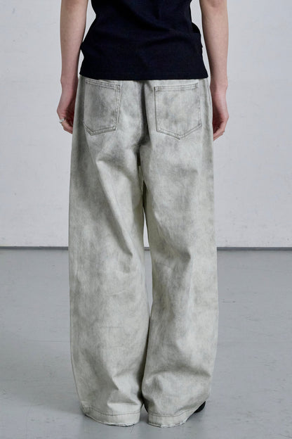 CORE STRAIGHT DENIM / WHITE