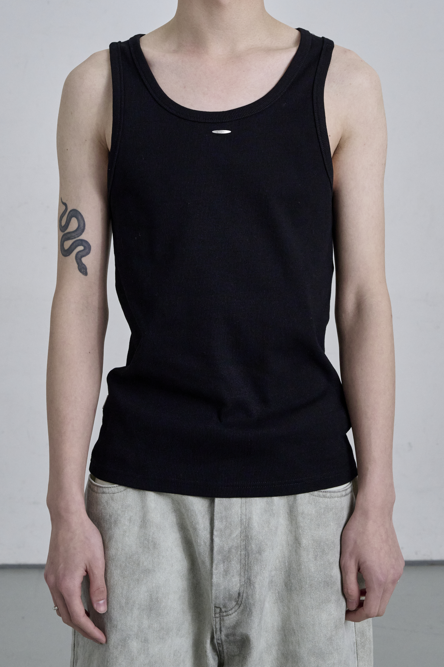 STRUCTURE LONG SLEEVE SHIRT × SIGNATURE LOGO TANK TOP