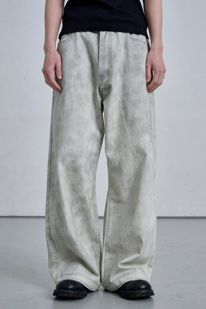 CORE STRAIGHT DENIM / WHITE