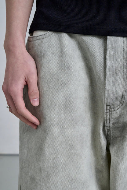 CORE STRAIGHT DENIM / WHITE