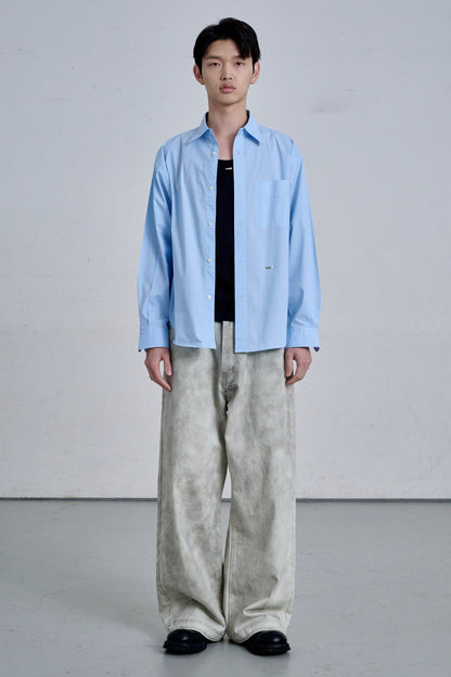 BLUE SHIRT / BLUE