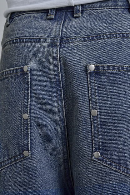 STUDS DENIM / BLUE