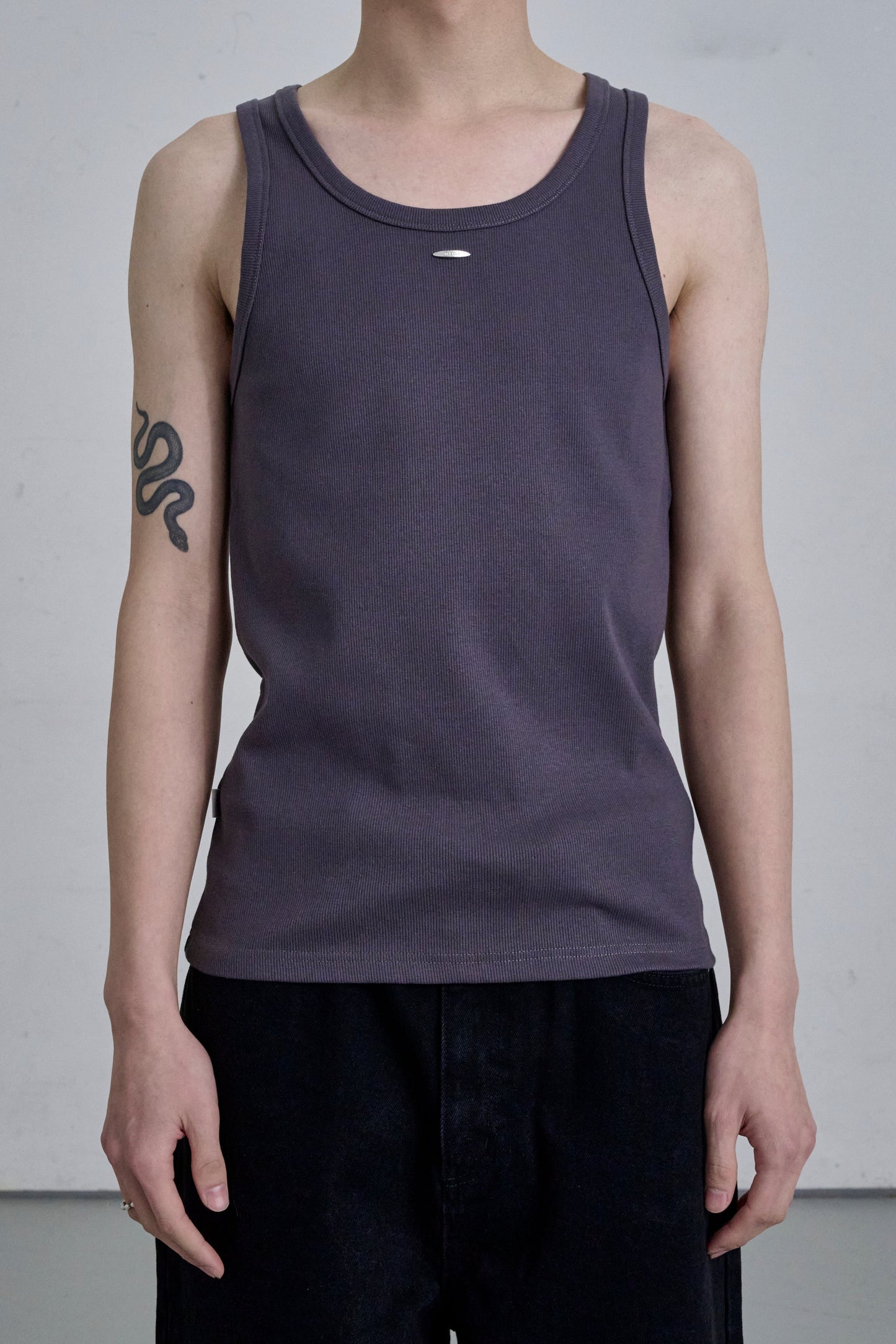 STRUCTURE LONG SLEEVE SHIRT × SIGNATURE LOGO TANK TOP