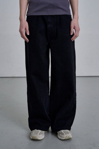 STUDS DENIM / BLACK