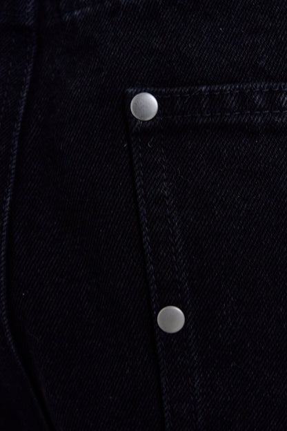 STUDS DENIM / BLACK