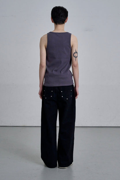 SIGNATURE LOGO TANK TOP / GRAY