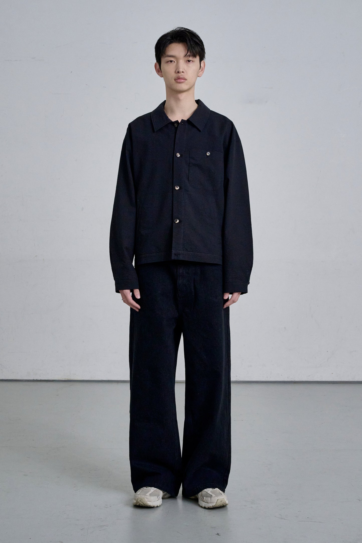STUDS DENIM / BLACK