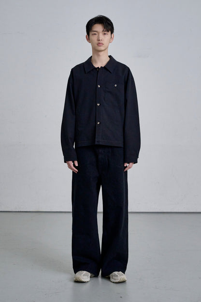 STUDS DENIM / BLACK