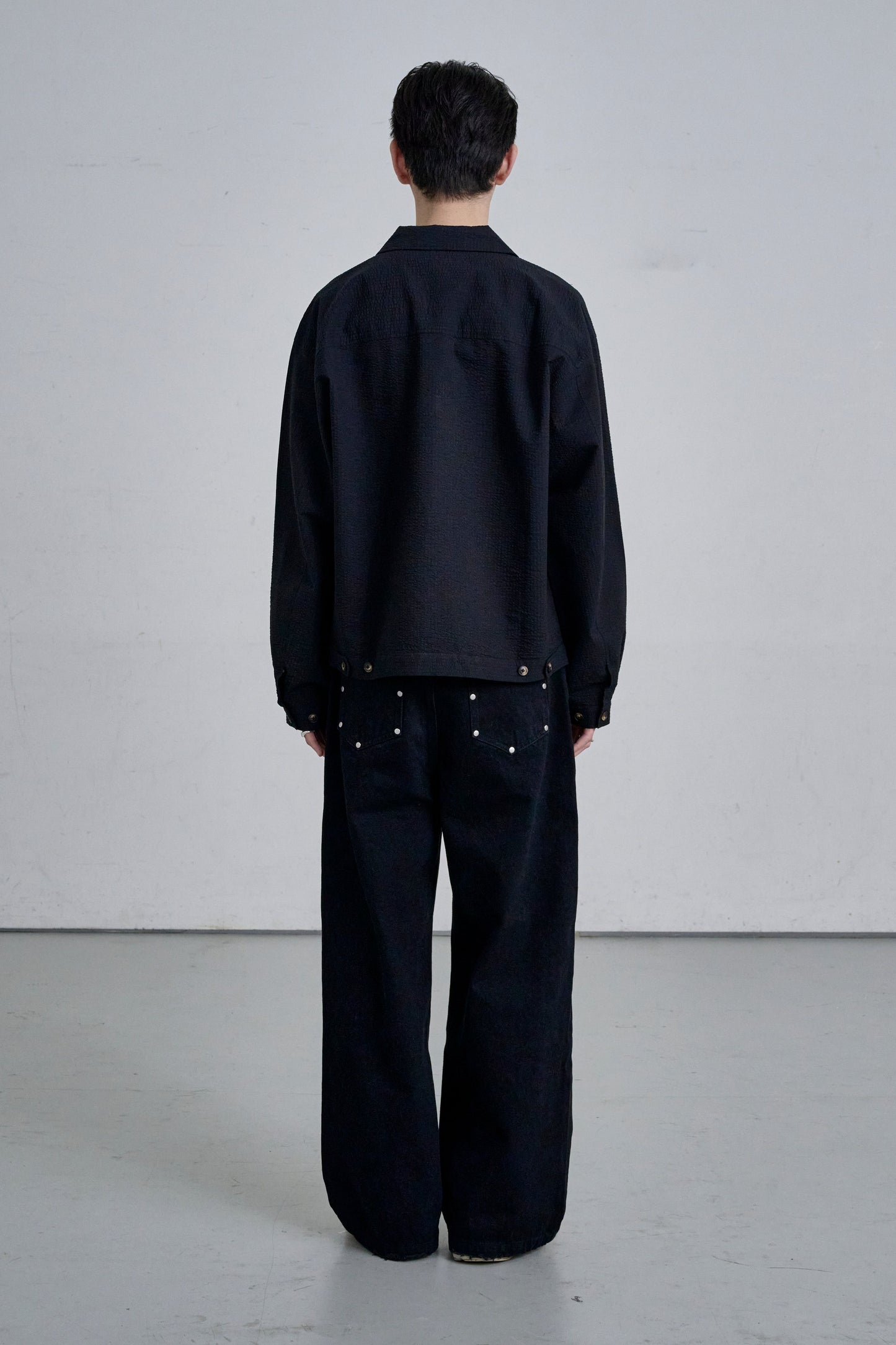 STUDS DENIM / BLACK