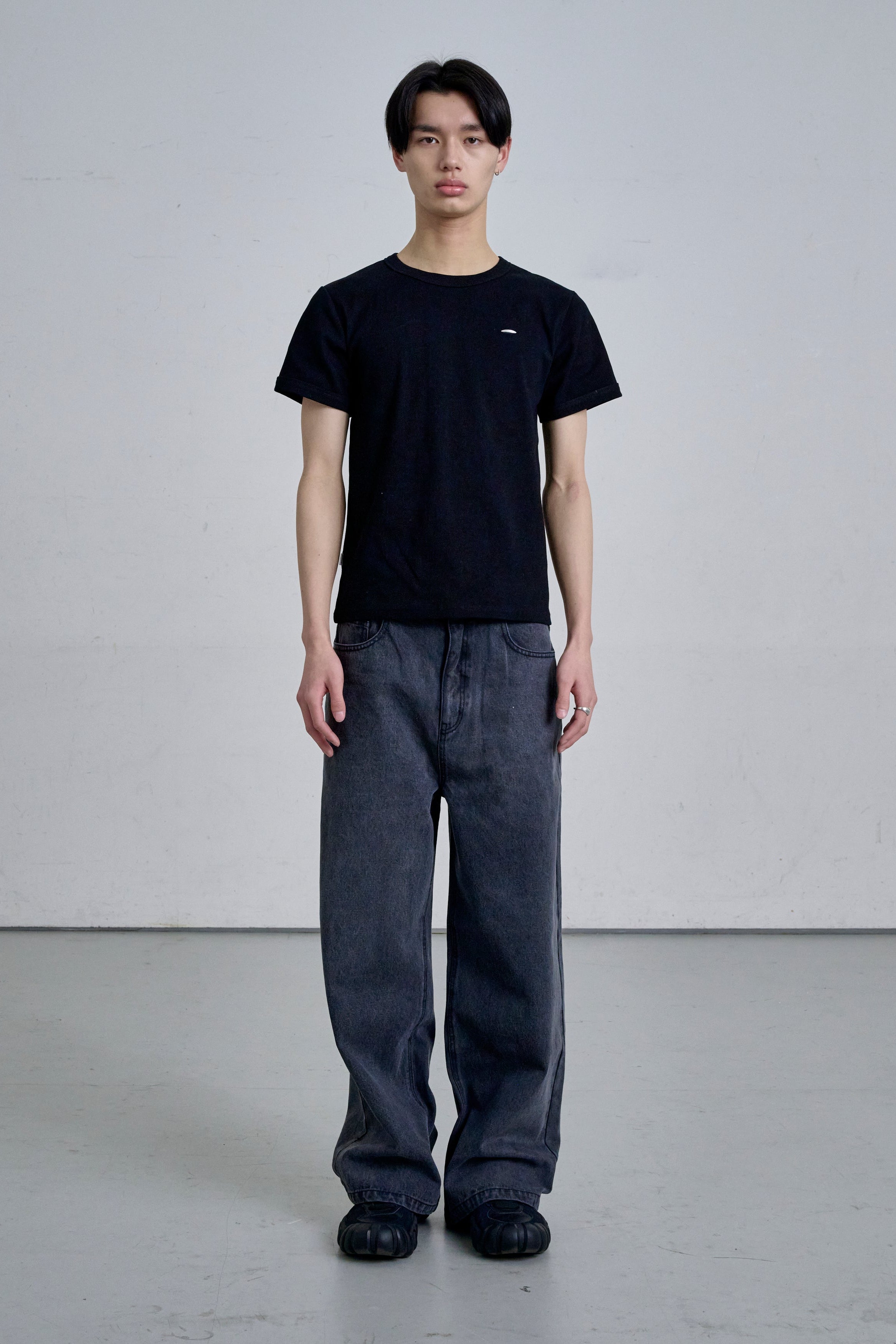 STUDS DENIM / GRAY – THE CLE