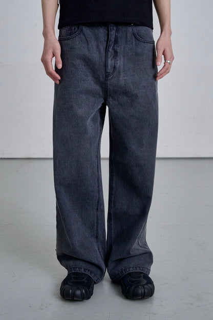 STUDS DENIM / GRAY