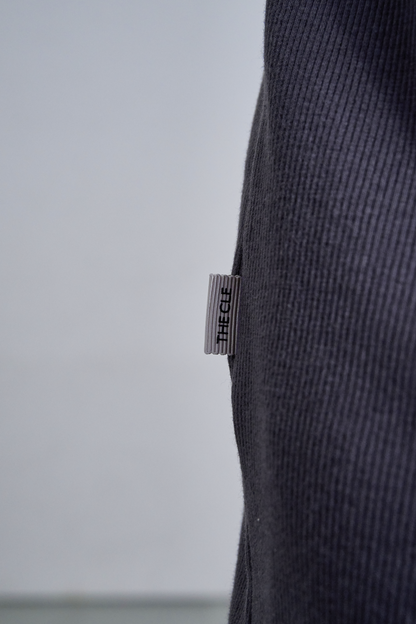 TIGHT RIB T-SHIRTS / GRAY