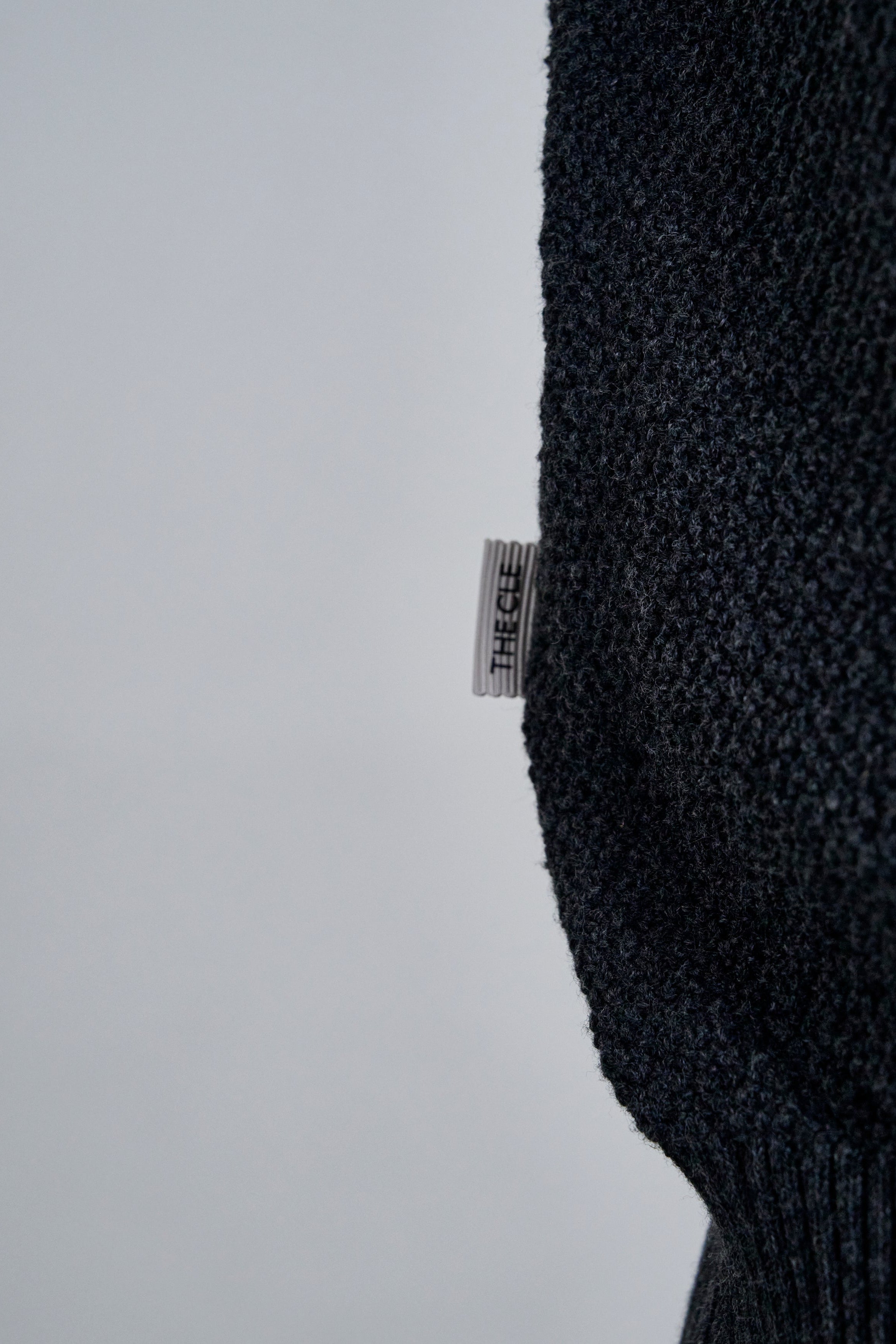 KNIT POLO SHIRT / GRAY – THE CLE