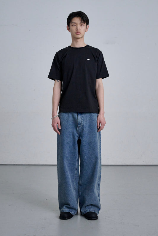 LIGHT WEIGHT T-SHIRT / BLACK