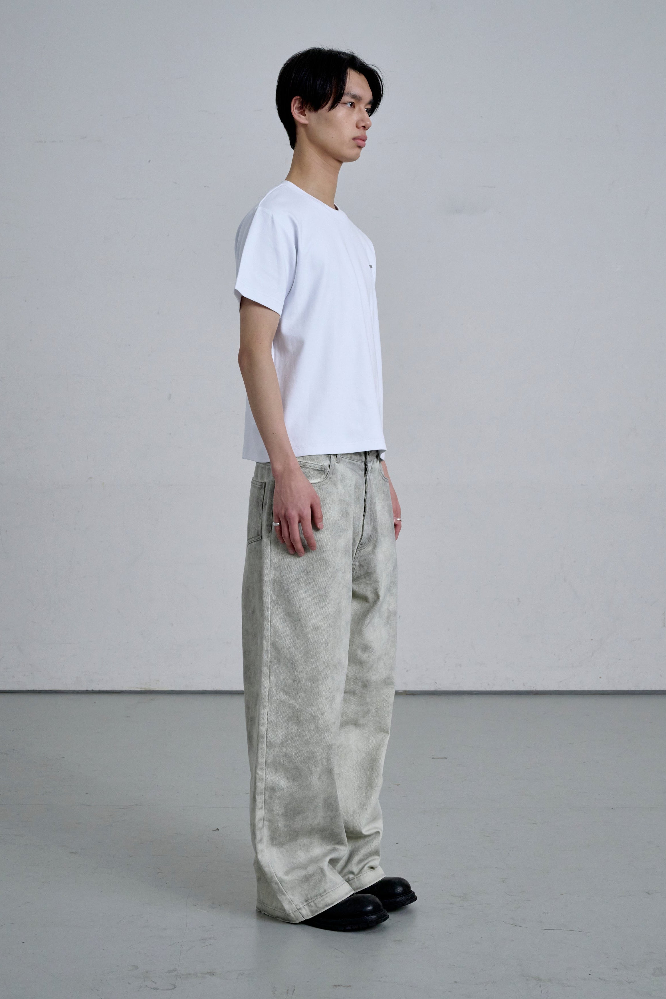 【即完】THE CLE CORE STRAIGHT DENIM ホワイト デニム CORE STRAIGHT DENIM / WHITE – THE CLE