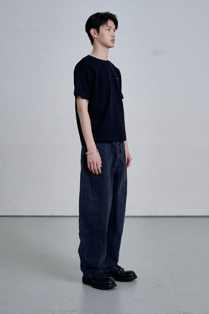 TIGHT T-SHIRTS / BLACK