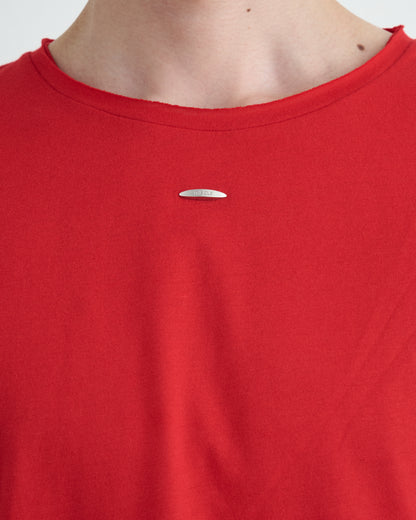 SIGNATURE LONG SLEEVE T-SHIRT / RED