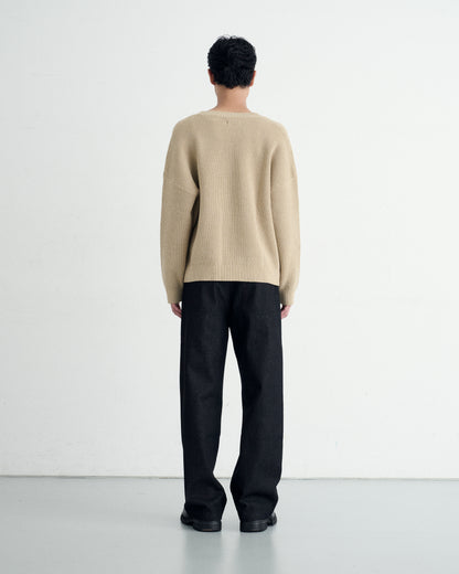 RIGID SLIM DENIM / BLACK