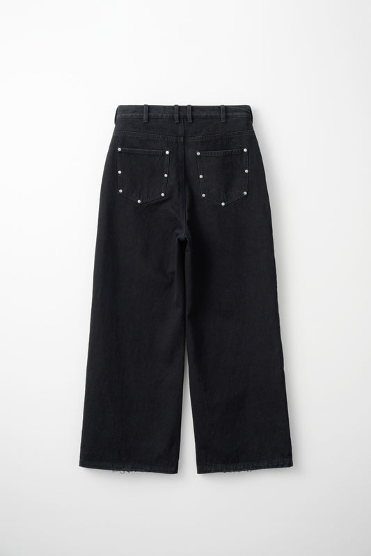STUDS DENIM / BLACK