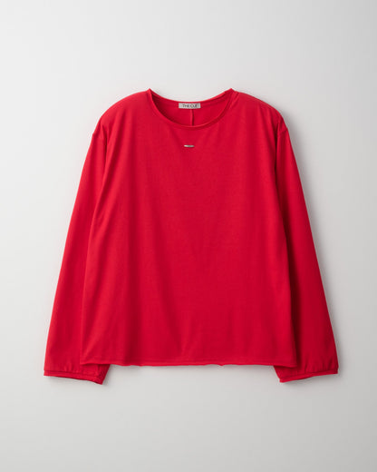 SIGNATURE LONG SLEEVE T-SHIRT / RED