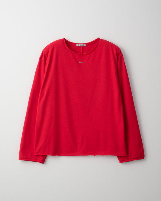 SIGNATURE LONG SLEEVE T-SHIRT / RED