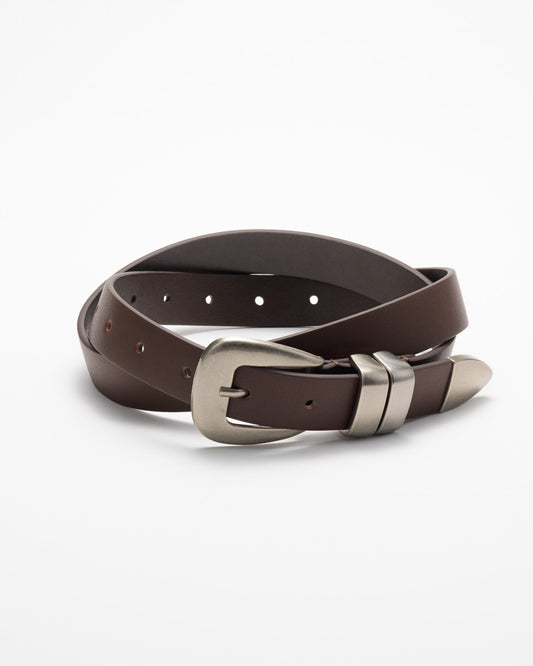 BOLD WESTERN BELT / BROWN