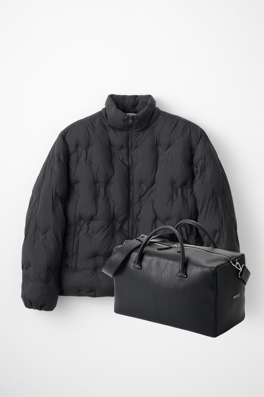 CLOUD DOWN × BOX BAG SET / BLACK