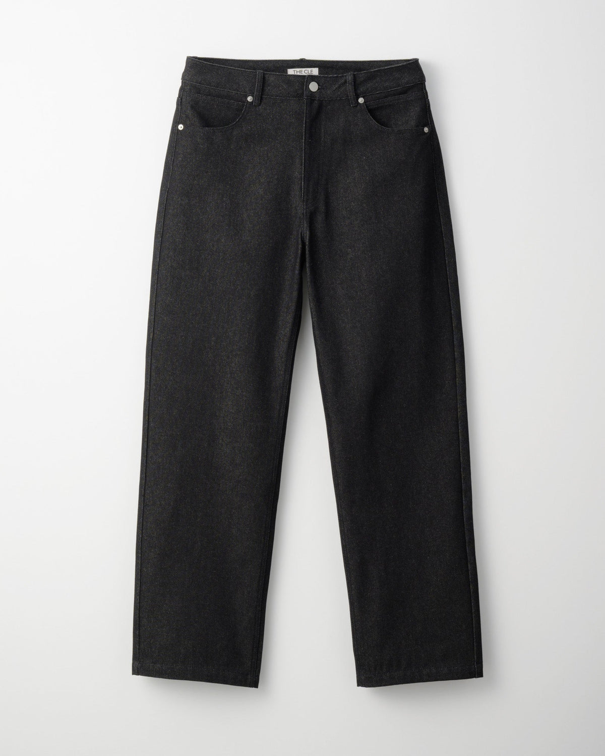 RIGID SLIM DENIM / BLACK