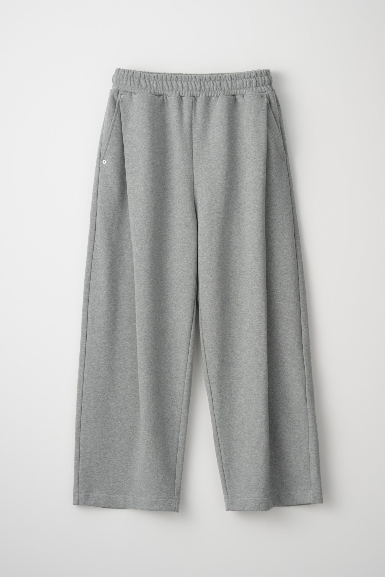 DEEP TUCK SWEAT PANTS / GRAY