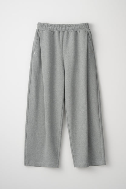 DEEP TUCK SWEAT PANTS / GRAY