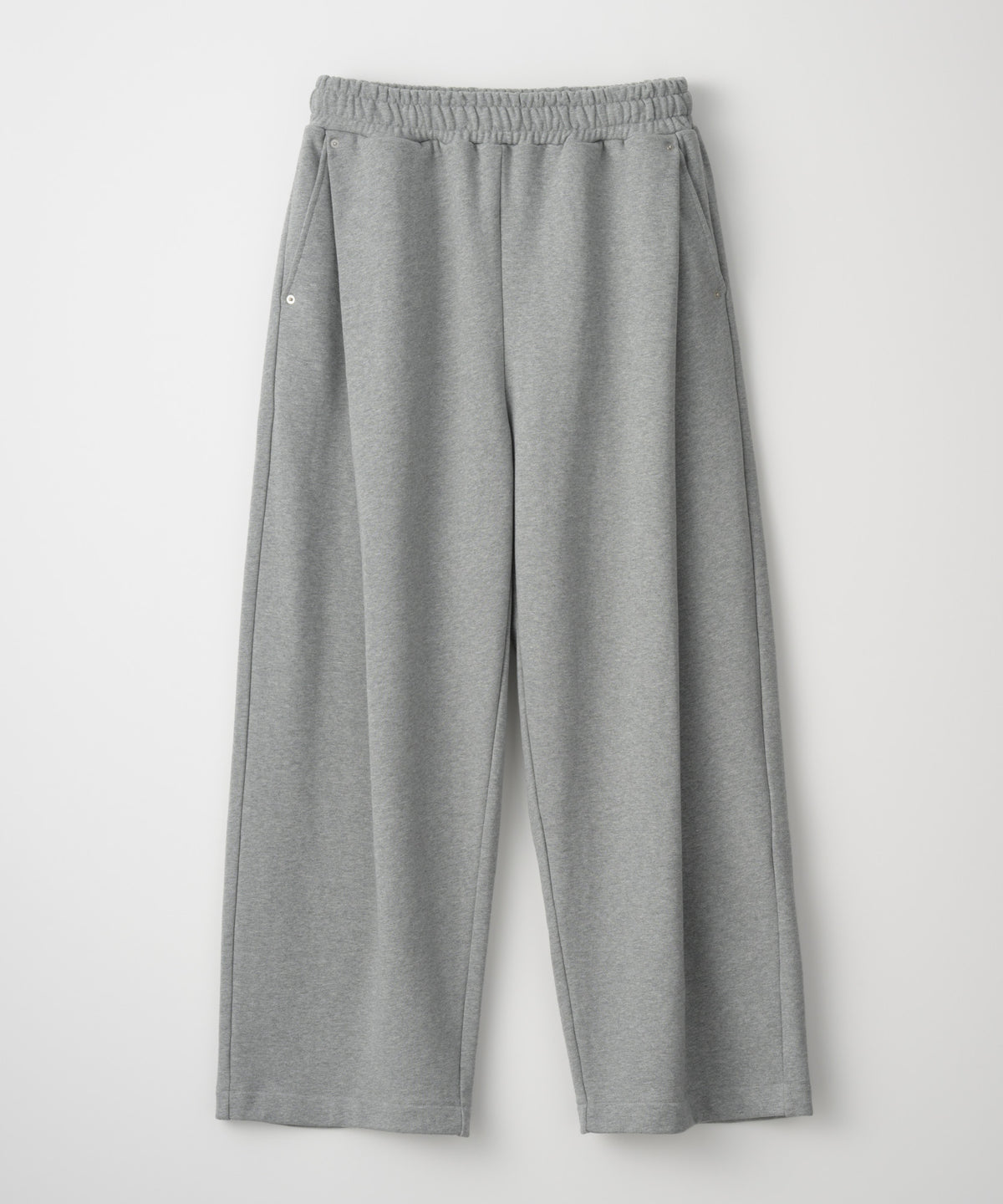 DEEP TUCK SWEAT PANTS / GRAY