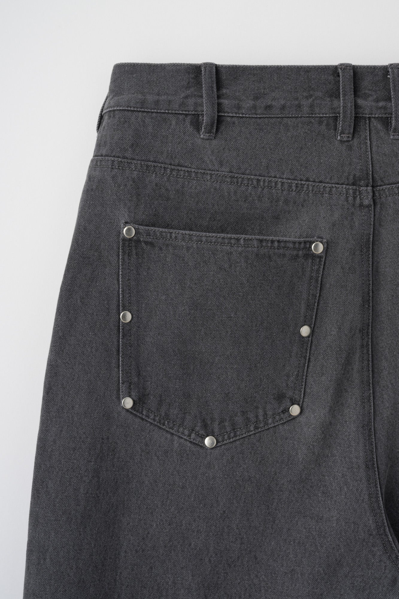 STUDS DENIM / GRAY