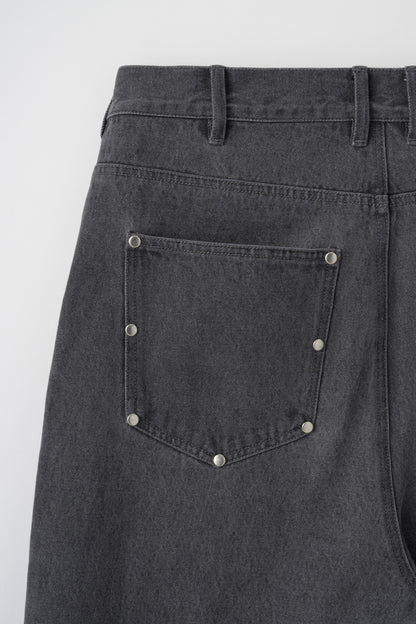 STUDS DENIM / GRAY