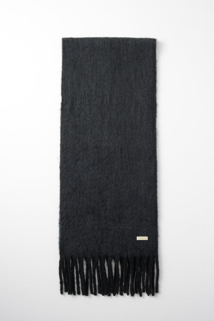 SIGNATURE MUFFLER / GRAY × BLACK