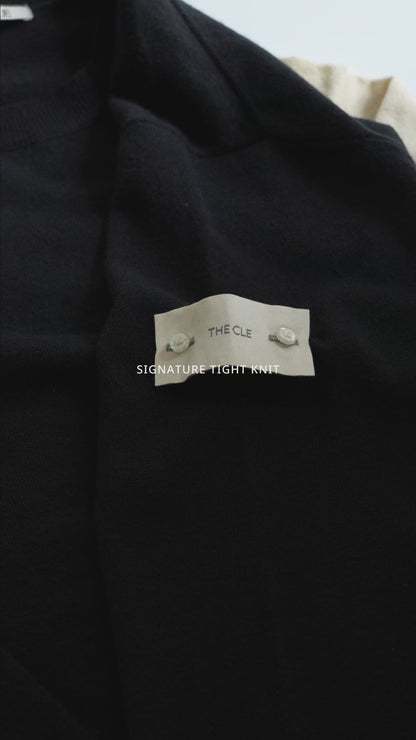 SIGNATURE TIGHT KNIT / IVORY