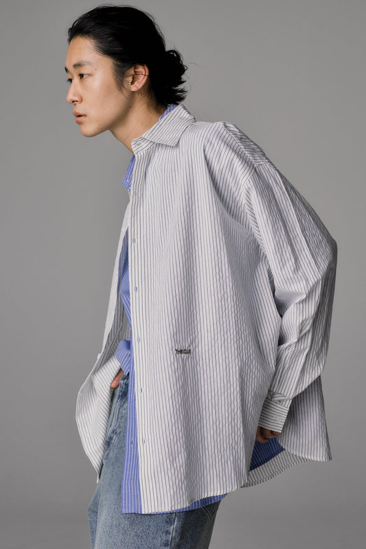 OVERSIZED STRIPED SHIRT