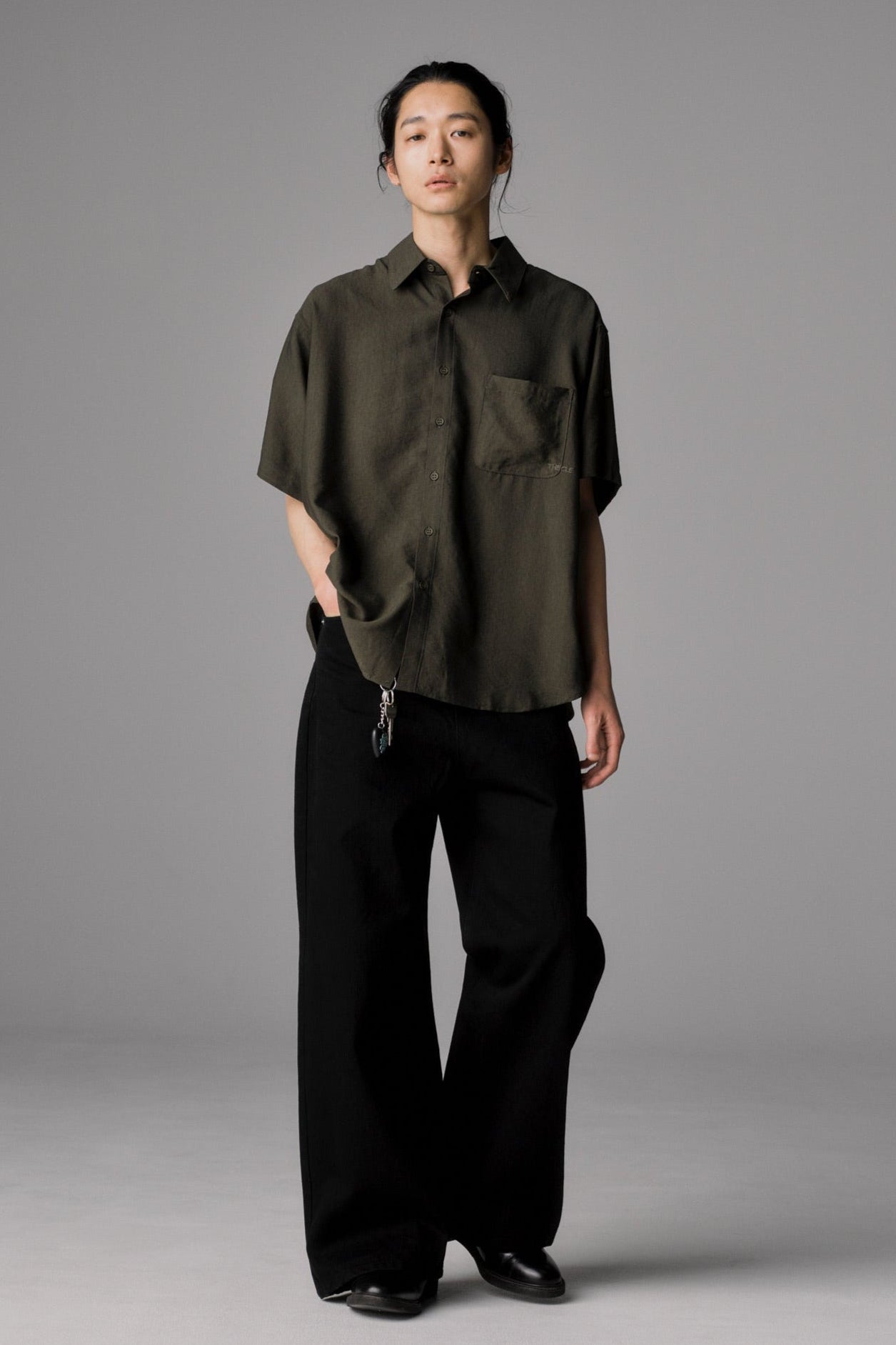 SHEER SLUB SHIRT